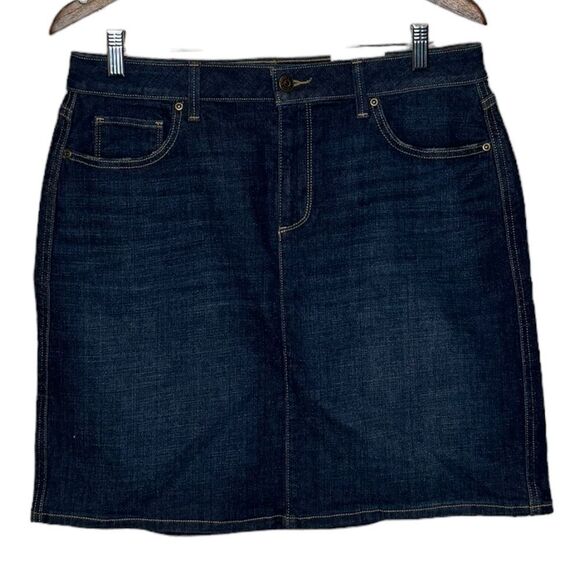 NWT Sonoma Blue Jean Skirt size 12R - Picture 1 of 5